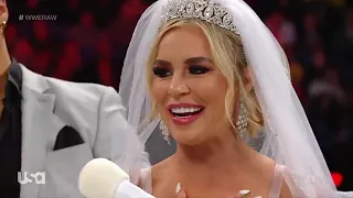 Reggie and Dana Brooks (Wedding Ceremony), WWE Raw, April 18 2022