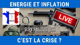 Redif Live Prévoyance est Survivalisme, Crise énergétique, inflation et les solutions possible