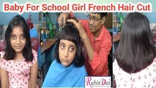 Baby For Girl French Hair Cut II Rabin Das Star Howrah II Plz Subscribe & Share