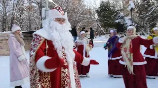 Праздничный хоровод в Клинцах.