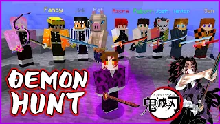 Minecraft Demon Survivor VS 9 Slayers | Kokushibo Edition