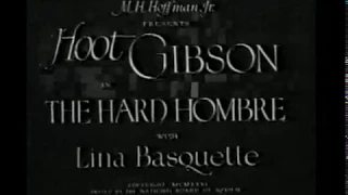1931 B 065 The Hard Hombre   {Hoot Gibson, Lina Basquette, Matilde Comont}   Westerns