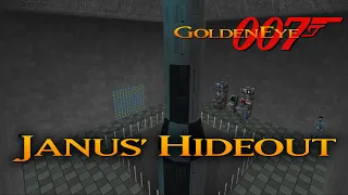 GoldenEye 007 N64 - Janus' Hideout - 00 Agent (Custom level)