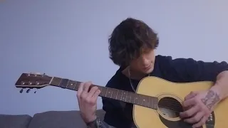 MGK play this when i'm gone guitare cover