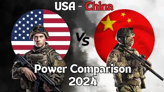 USA – China Military Power Comparison 2024 #military  #militarypowercomparison