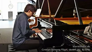 Grotrian-Steinweg Flügel, Modell 192 |  Rachmaninov - Prelude Opus 3 Nr. 2