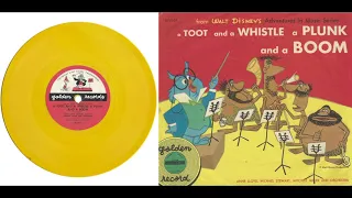 Golden Records D162 1953 A TOOT AND A WHISTLE A PLUNK AND A BOOM