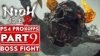 NIOH 2 Gameplay Walkthrough Part 9 Gyuki BOSS FIGHT [1080p HD 60FPS PS4 PRO] - No Commentary