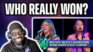 Wrong Winner??* Mixtape Medley with Ariana Grande and Kelly Clarkson (Reaction) | Jimmy Reacts