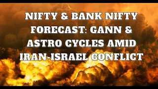 How Iran-Israel Conflict Affects Nifty & Bank Nifty: Gann & Astro Insights