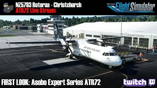 FIRST LOOK: ATR 72 | MSFS | NZ5783 Rotorua - Christchurch | VATSIM