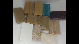 ASMR SOAP/ХОЗЯЙСТВЕННОЕ МЫЛО/МНОГО ПЕНЫ/ часть 1