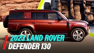 New 2023 Land Rover Defender 130 With Seating For Eight In Detail