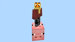 Ich spiele Minecraft SKYBLOCK auf 1 Schweine Block