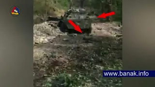 Armenian Army captured 2 Azerbaijani BTR-82As