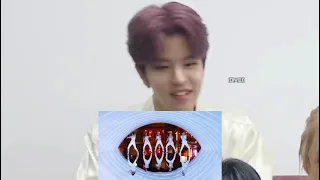 stray kids reaction to ITZY-in the morning M/V