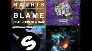 Ibranovski vs Quintino vs Calvin Harris vs Micha Moor - Bone Slammer Space Blame (LUXXJAXX Mashup)