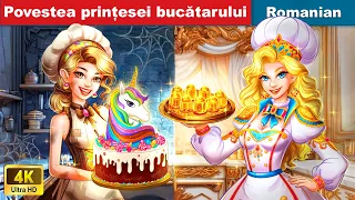 Povestea prințesei bucătarului 🦄🍰 Chocolate Food vs Real Food 🌛 @woafairytalesromanian