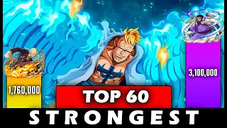 Top 60 Strongest One Piece Characters power levels - One Piece Power Levels - SP Senpai 🔥