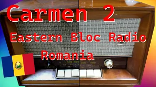 Carmen 2 1963 radio from Romania - Restored