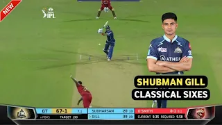 Shubman Gill top 10 Cracking Sixes in Cricket || IPL 2023