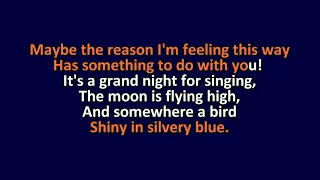 Rodgers & Hammerstein - Its a Grand Night For Singing - Karaoke Instrumental Lyrics - ObsKure