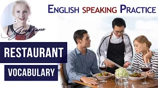 #036 English Food Vocabulary - Eat Healthy at a Restaurant