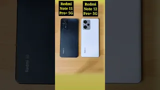 Redmi Note 12 Pro Plus 5G vs Redmi Note 11 Pro Plus 5G Speed Test Comparison | #shorts