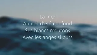 02 21  ラ・メール　La Mer    Charles Trenet    Lyrics