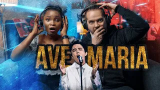 Farmers Reaction to Dimash Ave Maria (First time listening to the song) 🇰🇿