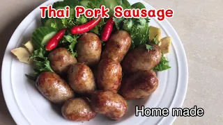 How to make tasty thai pork sausage -  Pork Sausage Recipe #46