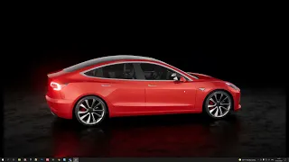 Tesla Model 3 Unreal Engine 5 LUMEN