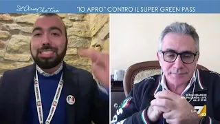 Super Green Pass, Umberto Carriera di IoApro contro il virologo Fabrizio Pregliasco: "Lei si ...