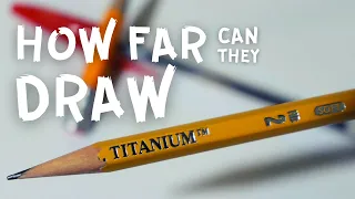 I FOUND OUT HOW FAR A PENCIL CAN DRAW