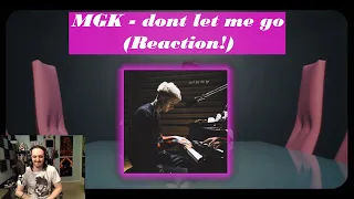 Metal Guitarist Reacts to MGK - dont let me go (Reaction!!)