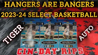 🚨 HANGERS ARE BANGERS SP & AUTO PULL🚨 2023-2024 Select Basketball Hanger Box Review #panini #nba