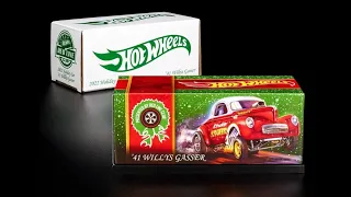 Hot Wheels RLC Exclusive 41 Willys Gasser Christmas car￼