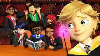 WHICH HOGWARTS HOUSE WOULD THE MIRACULOUS LADYBUG CHARACTERS GO TO??