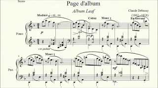 Page d'album (Album Leaf) - Claude Debussy - Piano Repertoire 8