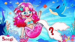 Mermaid Princess Song 🧜🏽‍♀️😍 | Baby Songs | Seegi Nursery Rhymes & Kids Songs