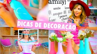 Decore o seu quarto- Dicas simples e Baratas- TOUR antes e depois!