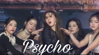 Red Velvet Psycho OT5 live Performance in SmTown 2021 Concert "Culture Humanity"