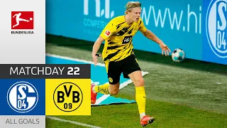 Beast Mode Haaland! FC Schalke 04 - Borussia Dortmund | 0-4 | All Goals | Matchday 22 – Bundesliga