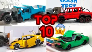 My Top 10 Car Crash Tests You Won't Believe