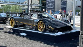 My first time ever seeing a Pagani Zonda Revolucion in person