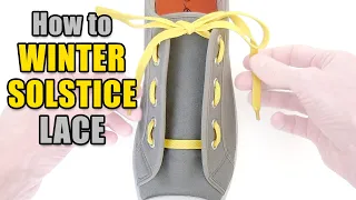 Winter Solstice Lacing Tutorial – Professor Shoelace