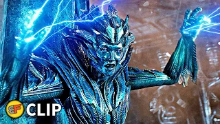 Optimus Prime vs Megatron & Quintessa | Transformers The Last Knight (2017) Movie Clip HD 4K
