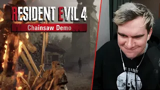 БРАТИШКИН ИГРАЕТ В Resident Evil 4: Chainsaw Demo!!!