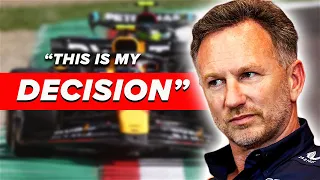 HUGE TROUBLE for Sergio Perez says Christian Horner