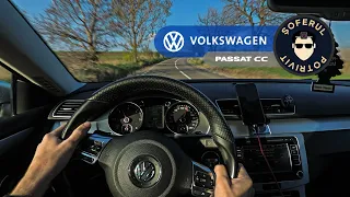 Volkswagen Passat CC 2.0 TDI (2012) | POV Drive (Binaural)